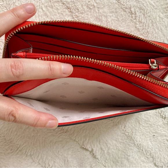 ❌SOLD❌ Kate Spade ✨HP✨ Customized Morgan Zip-around Continental Wallet - Picture 15 of 15